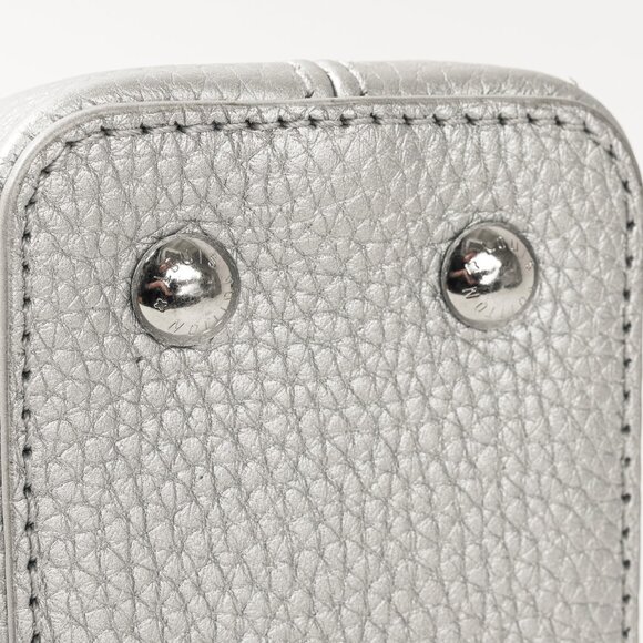 Louis Vuitton Varanus Salvator Lizard Flower Chain Capucines Mini Silver - Picture 6 of 15